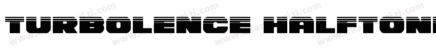 Turbolence Halftone字体转换